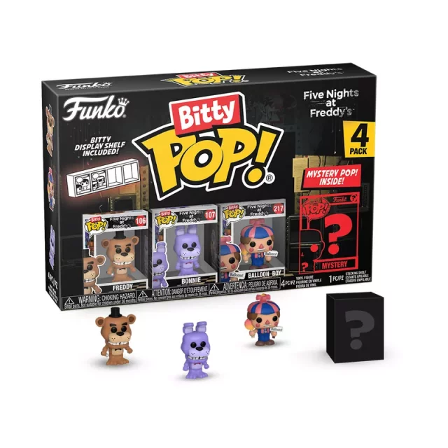 Figurka Disney - Five Nights at Freddy’s Foxy The Pirate 4-pack (Funko Bitty POP) dupl