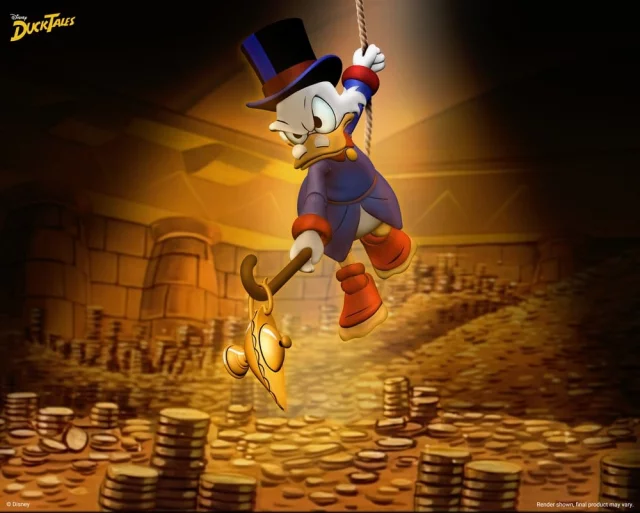 Figurka Kačeří příběhy - Strýček Skrblík (NECA) - Disney