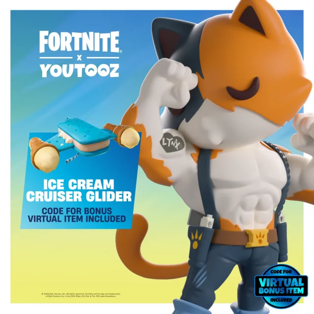 Figurka Fortnite - Meowscles (Youtooz Fortnite) - Akčná figúrka