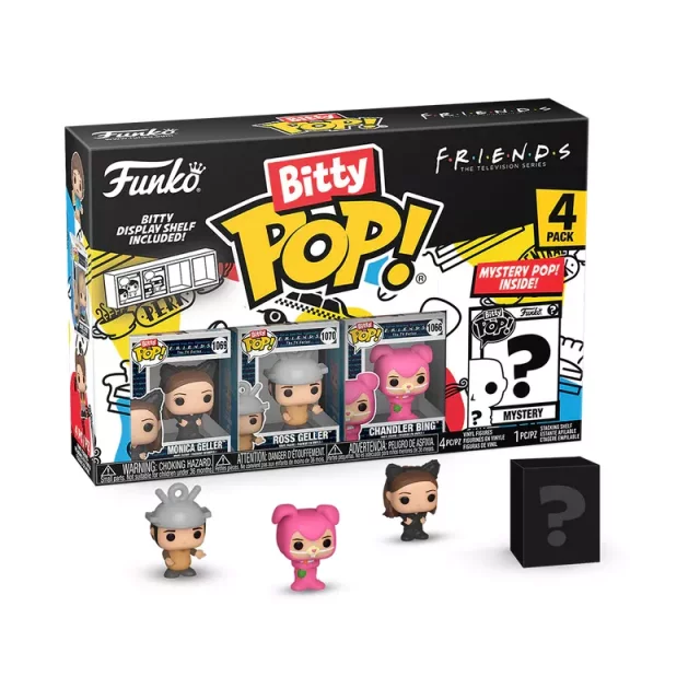 Figurka Friends - Joey Tribbiani 4-pack (Funko Bitty POP) dupl