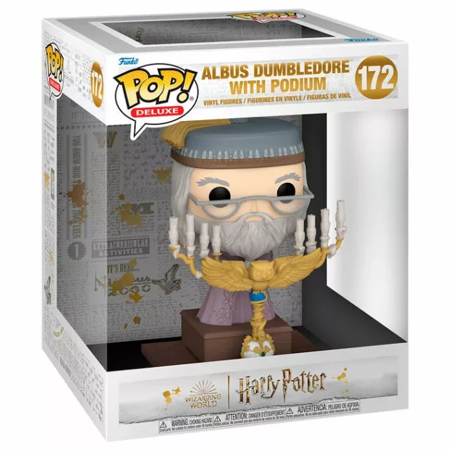 Figurka Harry Potter - Albus Dumbledore with Hog's Head Inn (Funko POP! Deluxe 154) dupl