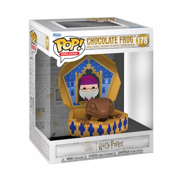 Figurka Harry Potter - Albus Dumbledore with podium (Funko POP! Deluxe 172) dupl