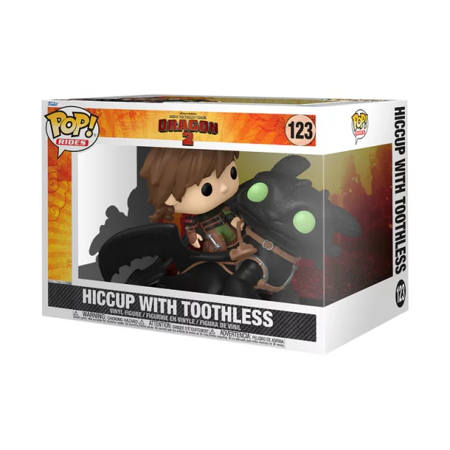 Figúrka How to Train Your Dragon 2 - Hiccup with Toothless (Funko POP! Rides 123)