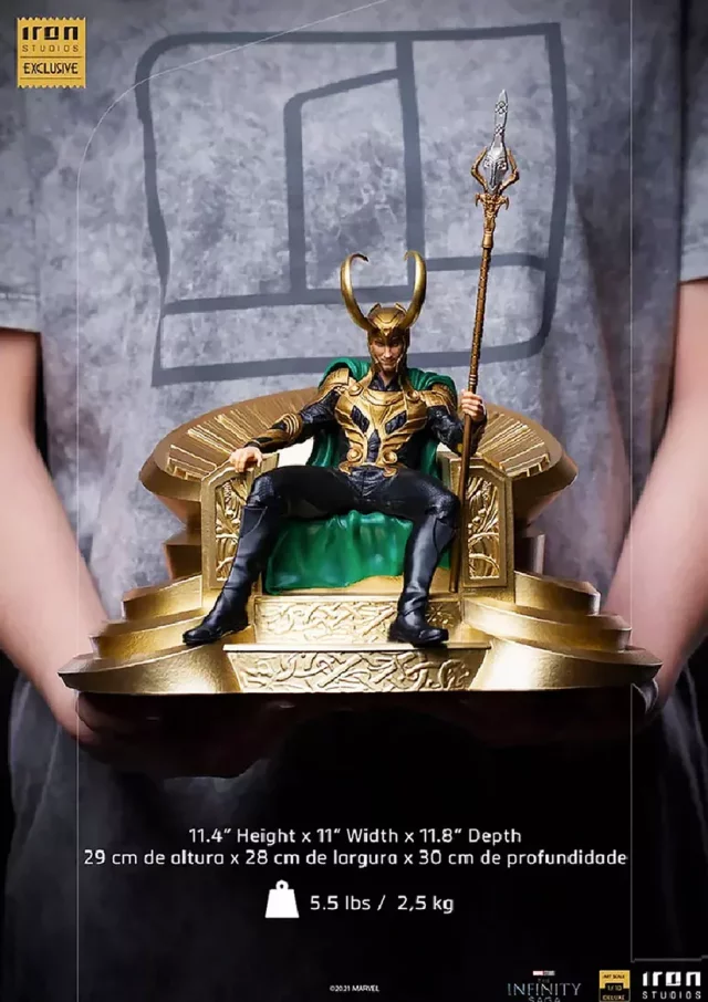 Figurka Loki - Loki Deluxe Art Scale 1/10 (Iron Studios)