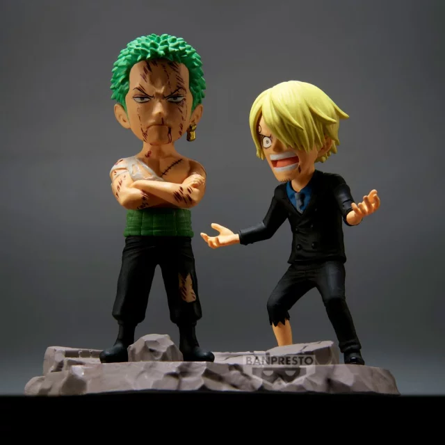 Figurka One Piece - Monkey Luffy & Shanks Diorama (Log Stories) (BanPresto) dupl