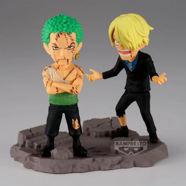 Figurka One Piece - Monkey Luffy & Shanks Diorama (Log Stories) (BanPresto) dupl