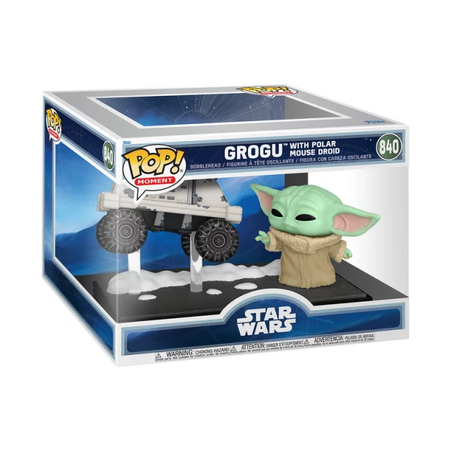 Figurka Star Wars - Grogu with Polar Mouse Droid (Funko POP! Moment 840)