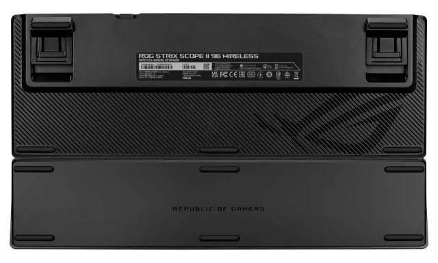 Herní klávesnice ASUS ROG STRIX SCOPE II (ROG NX Snow) - CZ/SK dupl