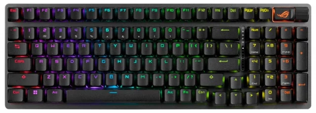 Herní klávesnice ASUS ROG STRIX SCOPE II (ROG NX Snow) - CZ/SK dupl