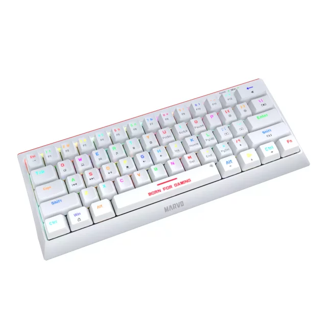 Herní klávesnice Dark Project - One KD87A Keyboard ABS Gateron Mechanical Red EU dupl