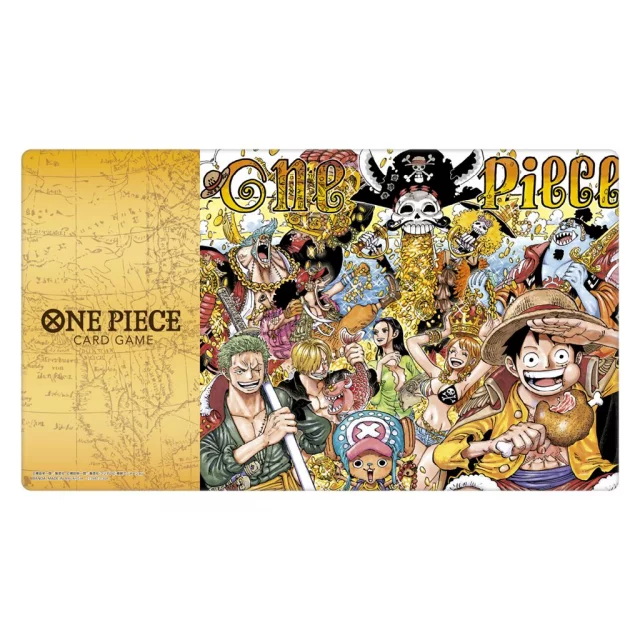 Karetní hra One Piece TCG - Ace/Sabo/Luffy Special Goods Set (podložka, krabička, karta) dupl