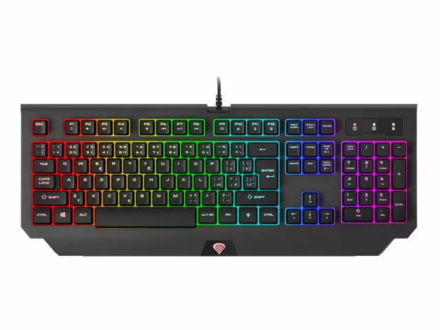 Herní set 4v1 Genesis Cobalt 330 RGB CZ/SK (klávesnice, sluchátka, myš, podložka)