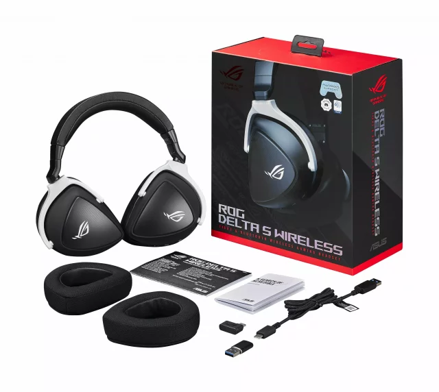 Herní sluchátka ROG Cetra True Wireless (White) dupl