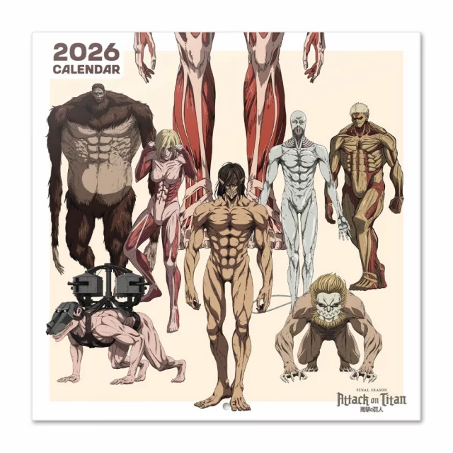 Kalendář Naruto Shippuden 2026 dupl