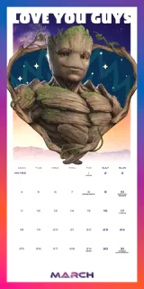 Kalendář Harry Potter 2024 dupl