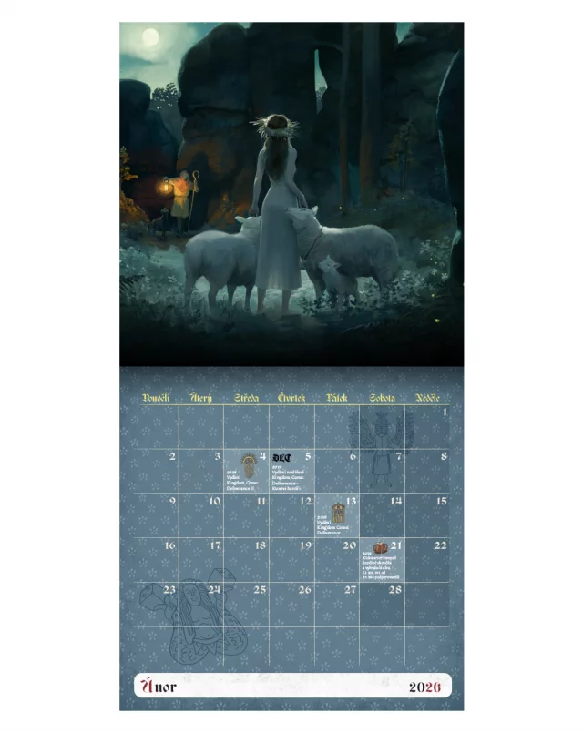 Kalendář BTS 2026 dupl