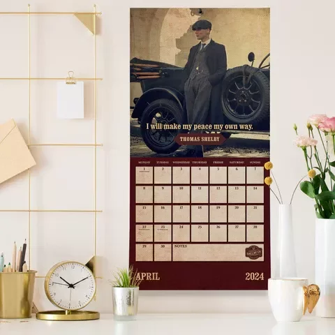 Kalendář Peaky Blinders 2024
