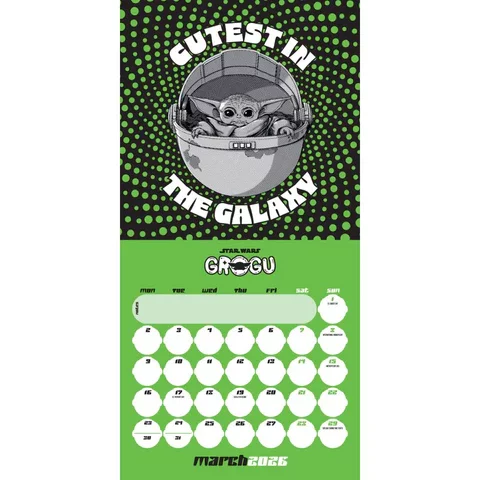 Kalendář Star Wars 2026 dupl