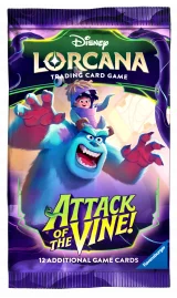 Kartová hra Lorcana: Attack of the Vine - Booster (12 kariet) - Disney