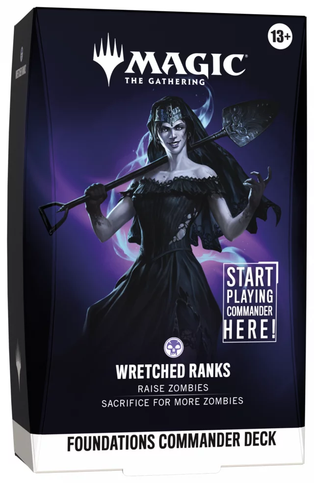 Karetní hra Magic: The Gathering - Foundations Commander Deck - Wretched Ranks