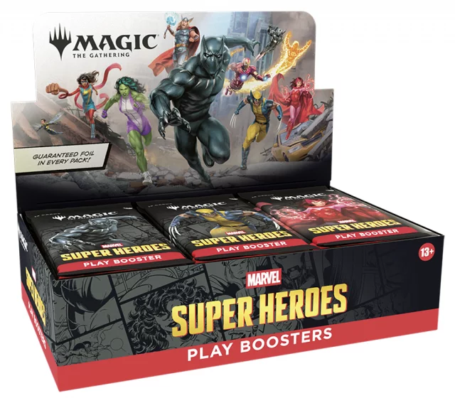 Karetní hra Magic: The Gathering Marvel Super Heroes - Play Booster (14 karet) dupl
