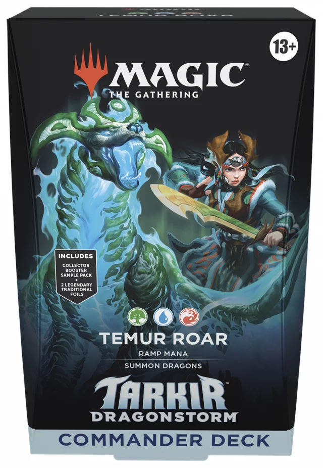 Karetní hra Magic: The Gathering Tarkir: Dragonstorm - Mardu Surge Commander Deck dupl