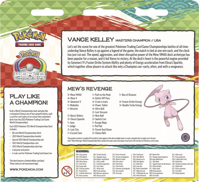 Karetní hra Pokémon TCG - APD World Championships Deck 2023 (Vance Kelley)