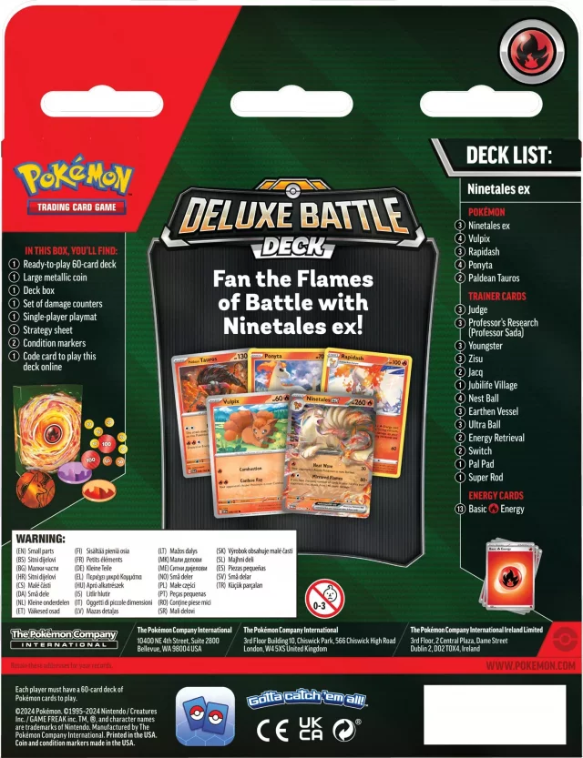 Karetní hra Pokémon TCG - Deluxe Battle Deck Zapdos ex dupl