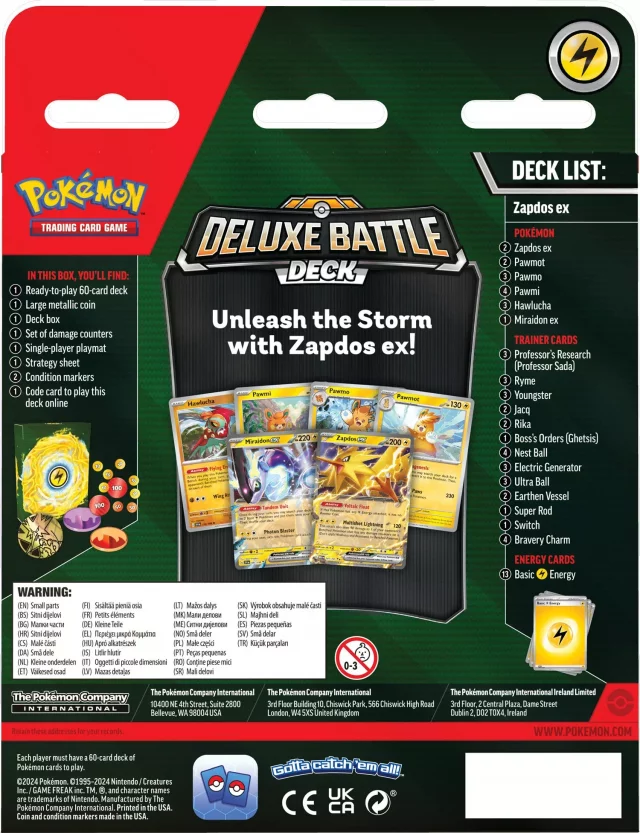 Karetní hra Pokémon TCG - Deluxe Battle Deck Meowscarada ex dupl