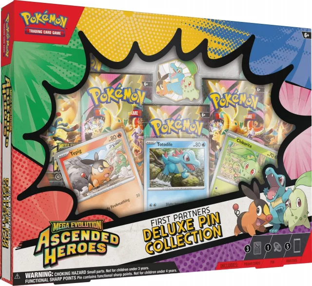 Karetní hra Pokémon TCG: Mega Evolution - Ascended Heroes Mega Lucario ex Premium Poster Collection dupl