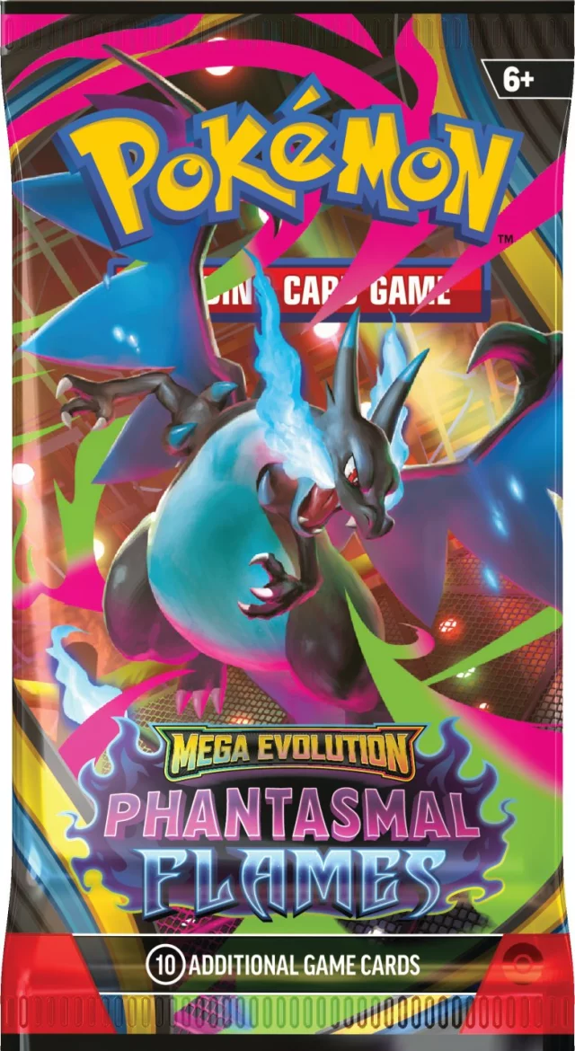 Karetní hra Pokémon TCG: Mega Evolution Booster (10 karet) dupl