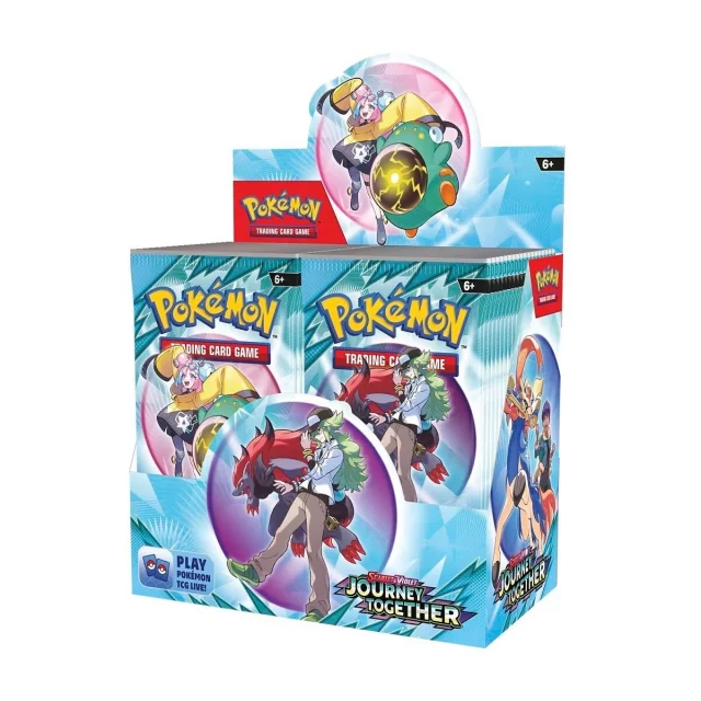 Karetní hra Pokémon TCG: Scarlet & Violet - Journey Together Booster (10 karet) dupl