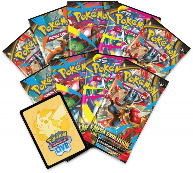 Karetní hra Pokémon TCG: Scarlet & Violet - Mega Evolution Elite Trainer Box (Mega Gardevoir) dupl