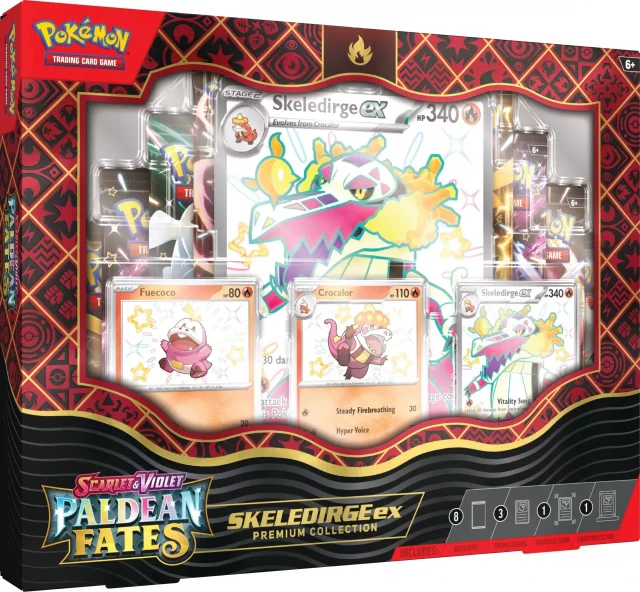 Karetní hra Pokémon TCG: Scarlet & Violet Paldean Fates - Premium Collection: Meowscarada ex dupl