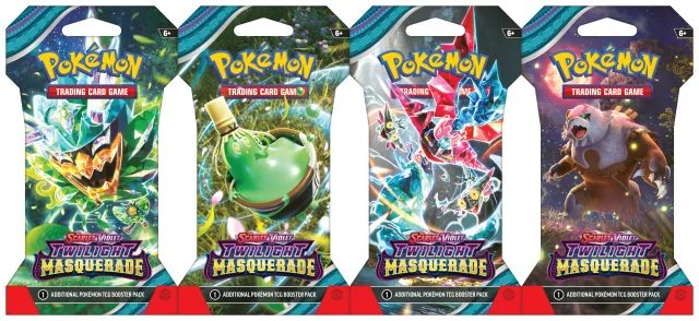 Karetní hra Pokémon TCG: Scarlet & Violet - Surging Sparks 1 Blister Booster (10 karet) dupl