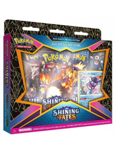 Kartová hra Pokémon TCG: Shining Fates - Mad Party Pin Collection (Galarian Mr. Rime)