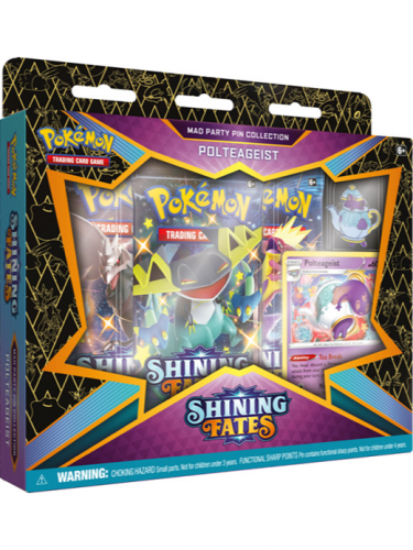 Kartová hra Pokémon TCG: Shining Fates - Mad Party Pin Collection (Polteageist)