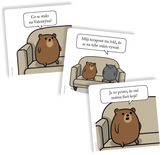 Karetní hra Co tě žere? dupl