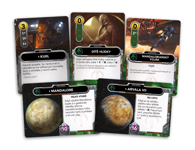 Karetní hra Star Wars: The Deckbuilding Game - The Clone Wars dupl