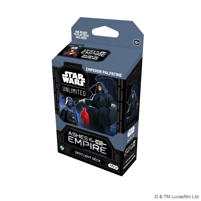 Karetní hra Star Wars: Unlimited - Ashes of the Empire Spotlight Deck (Emperor Palpatine) - Zberateľská kartová hra TCG