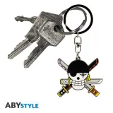 Klíčenka One Piece - Jolly Roger dupl