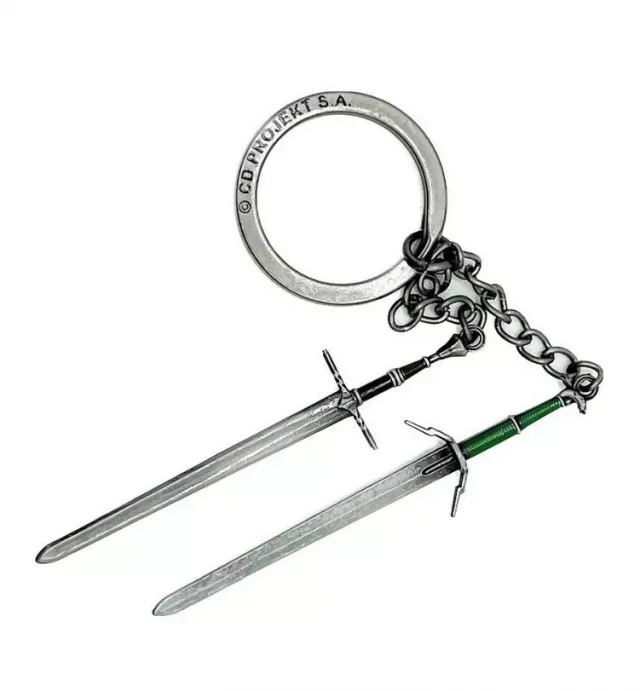 Klíčenka Zaklínač -  Geralt's Swords