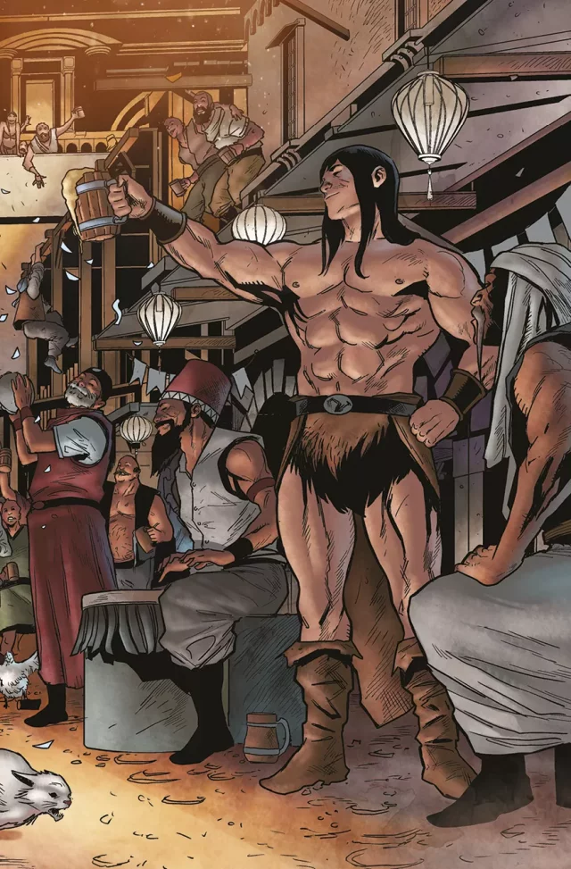 Komiks Život a smrt barbara Conana, kniha druhá dupl