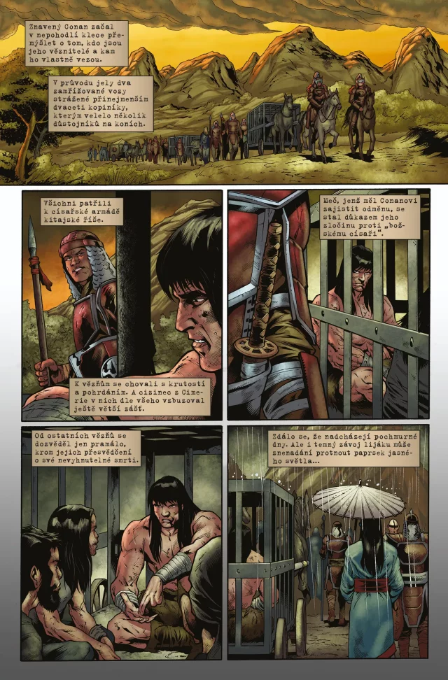 Komiks Barbar Conan 3: Labyrint smrti dupl
