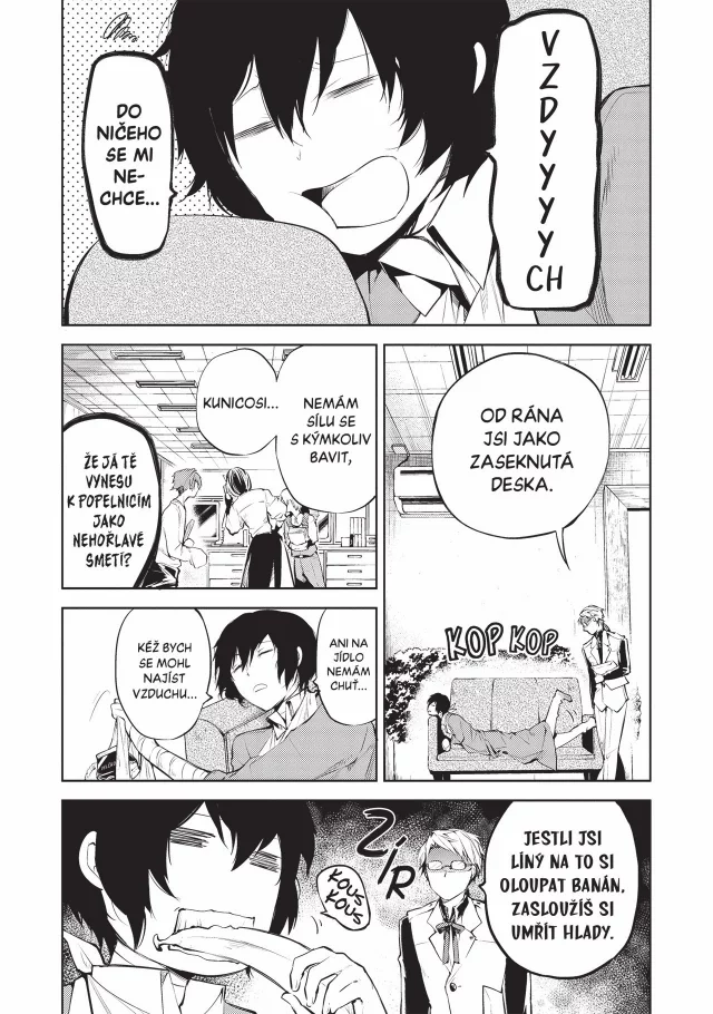 Komiks Bungó Stray Dogs - Toulaví literáti 8