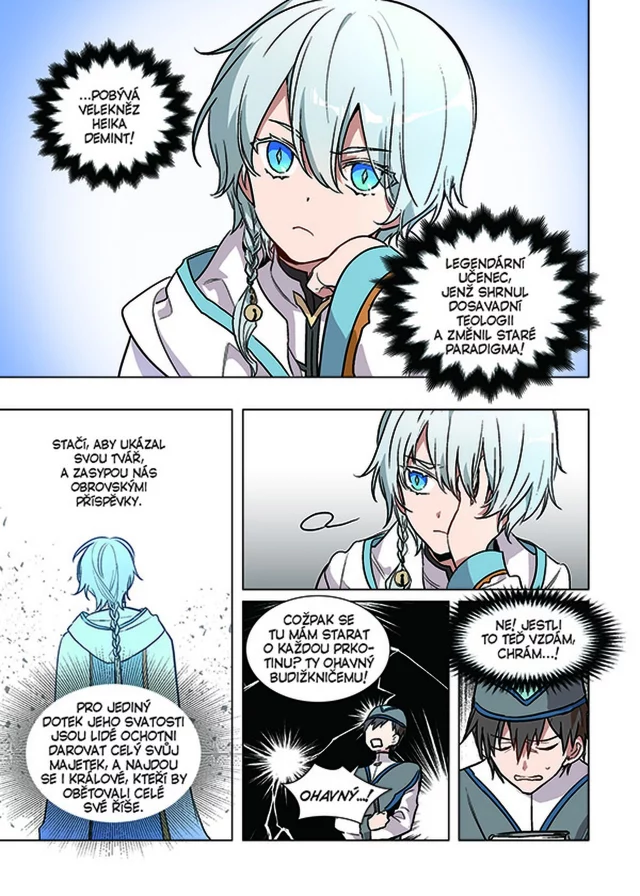 Komiks Jak Raeliana přišla do vévodova paláce 2 dupl