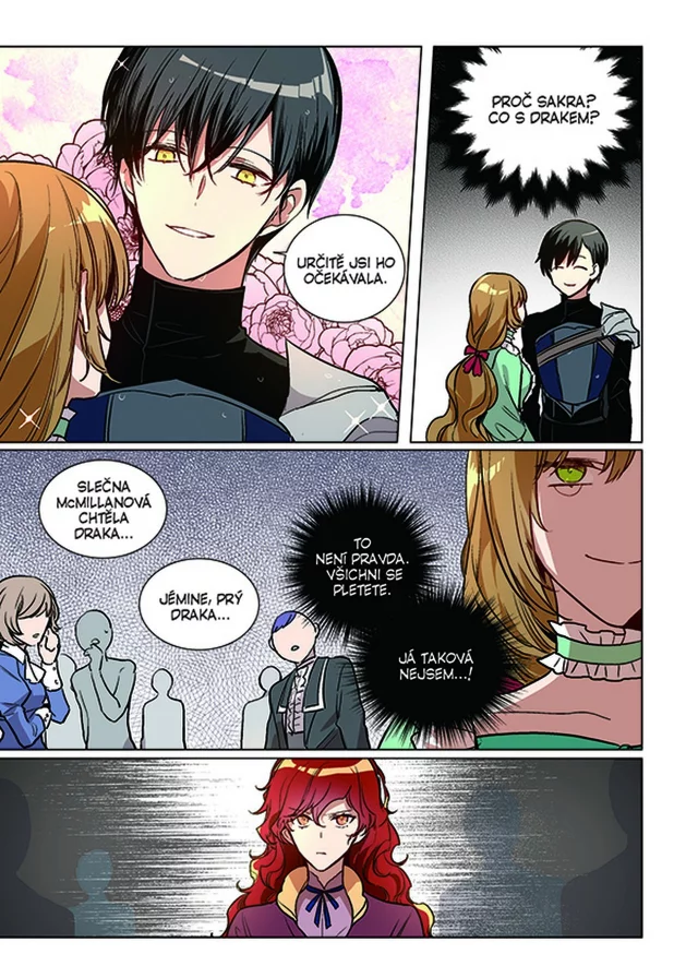 Komiks Jak Raeliana přišla do vévodova paláce 2 dupl