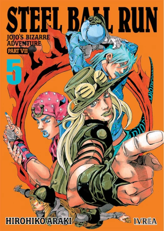 Komiks JoJo's Bizarre Adventure: Part 7- Steel Ball Run 4 ENG dupl
