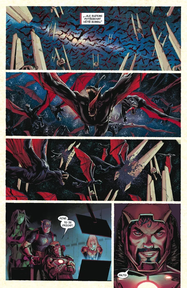 Komiks Venom 7: Král v černém dupl