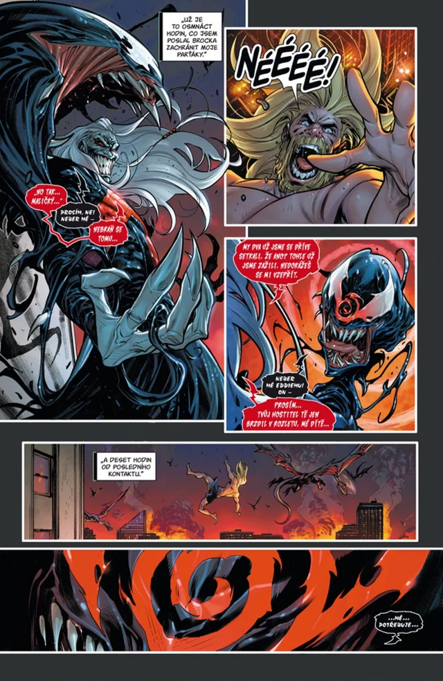 Komiks Venom 6: Venom mezi světy dupl